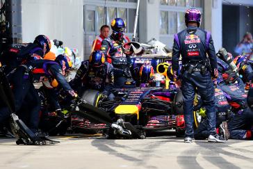 Austrian Grand Prix Race- Pit stop