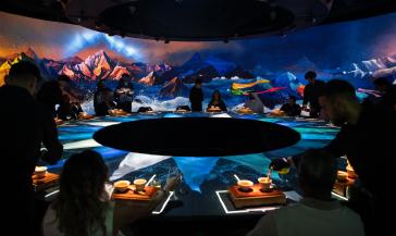 Immersive digital dining experience