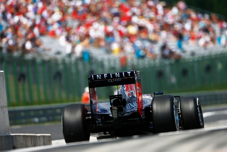 Hungarian Grand Prix: Qualifying- Back side of F1