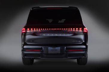 QX80 builds on its stunning Artistry in Motion design with the luxury flagship’s first-ever SPORT grade. Giving QX80 its sleekest, most dynamic appearance to date, the SPORT grade exemplifies INFINITI’s focus on delivering bold style that speaks to the tastes of luxury SUV drivers.