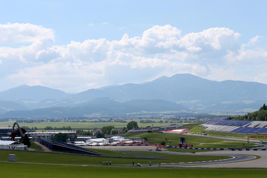 The Austrian Grand Prix track