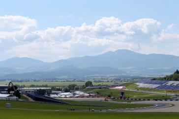 The Austrian Grand Prix track