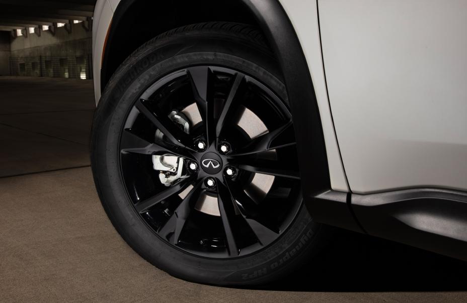 2025 INFINITI QX60 Black Edition black rims