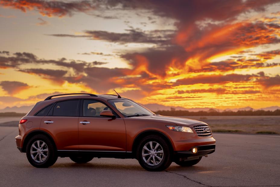 Foto de silueta del FX de INFINITI