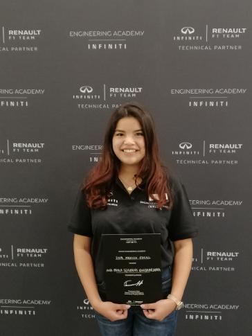 INFINITI, anuncia a la ganadora mexicana de la cuarta edición de INFINITI Engineering Academy.