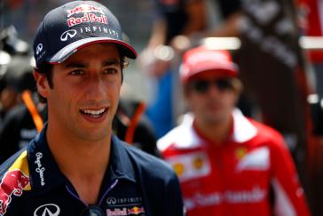 Austrian Grand Prix Race- Ricciardo wearing a hat