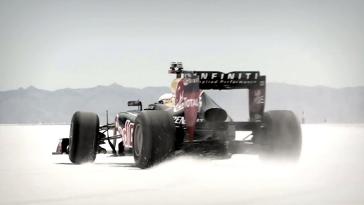 SALINAS GRANDES, Argentina (Oct. 18, 2013) - The latest challenge for the Red Bull Show Car is a drive over the stunning Salinas Grandes (salt flat) in northern Argentina. The RB7 was the car of choice and it was Scuderia Toro Rosso driver Daniel Ricciardo who took on the Salt Challenge.