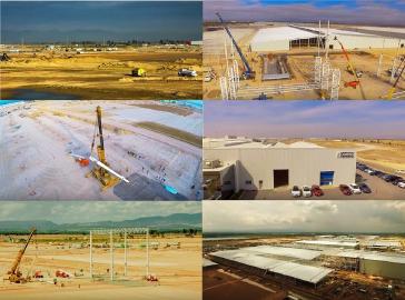 La construcción de COMPAS continúa conforme a lo planeado para iniciar producción de vehículos compactos INFINITI en 2017.