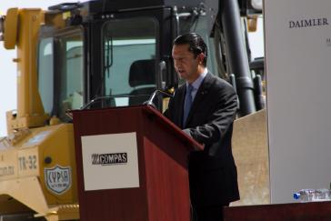 AGUASCALIENTES, Mexico (Sept. 3, 2015) – Daimler and the Renault-Nissan Alliance today broke ground for their joint-venture manufacturing complex, COMPAS (Cooperation Manufacturing Plant Aguascalientes), in Aguascalientes in central Mexico, which will build next-generation premium compact vehicles for the brands Mercedes-Benz and INFINITI.