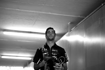 Red Bull F1 driver at the Hungarian Grand Prix.