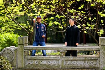 Ahead of the 2015 Chinese Grand Prix, Red Bull racers Daniel Ricciardo and Daniil Kvyat have been busy sampling some local activities with our friends from Red Bull China.