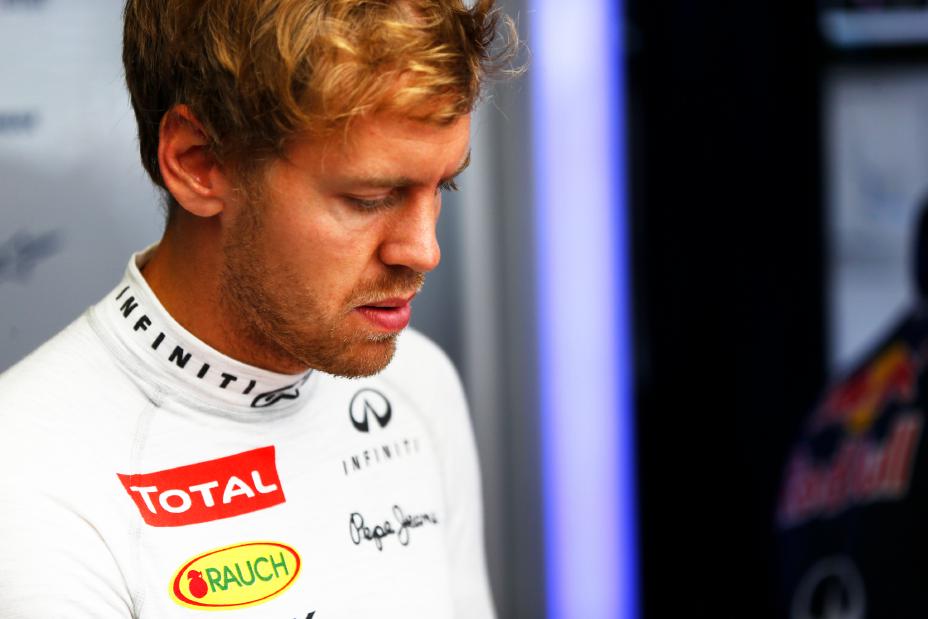 Image of Infiniti driver looking down