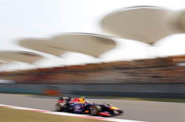 SHANGHAI (Apr. 14, 2013) – Sebastian Vettel claimed a battling fourth place in Shanghai in a tactical battle that saw the champion use a different strategy to those cars ahead of him on the Chinese Grand Prix grid.