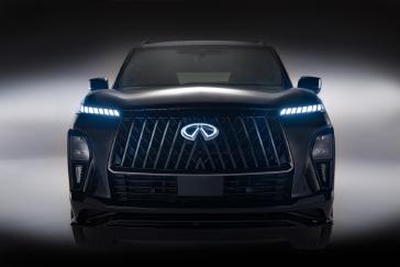 QX80 builds on its stunning Artistry in Motion design with the luxury flagship’s first-ever SPORT grade. Giving QX80 its sleekest, most dynamic appearance to date, the SPORT grade exemplifies INFINITI’s focus on delivering bold style that speaks to the tastes of luxury SUV drivers.