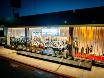 Vista exterior del concesionario INFINITI Hermosillo recién inaugurado, con diseño arquitectónico moderno alineado a la imagen global de la marca