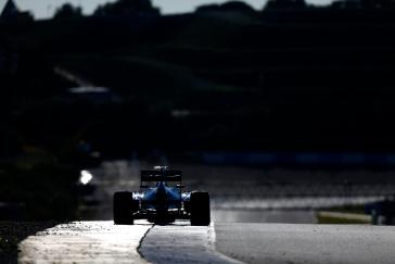JEREZ, Spain (Feb. 7, 2013) - After two days with Mark Webber at the wheel of the INFINITI Red Bull Racing RB9, today it was Sebastian Vettel's turn to get acquainted with the new car. The triple world champion wasted no time in exploring its potential and set the day's third-quickest time, with a lap of 1:19.052. After 102 laps Sebastian said it had been good to get behind the wheel again after the winter break.