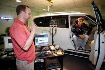 FARMINGTON HILLS, Michigan (June 10, 2013) - Formula One Triple World Champion Sebastian Vettel today continued his role as INFINITI's Director of Performance, going behind the scenes at the company's North American Technical Center.

