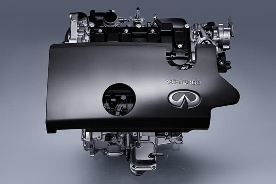 INFINITI VC-Turbo con portada blanca