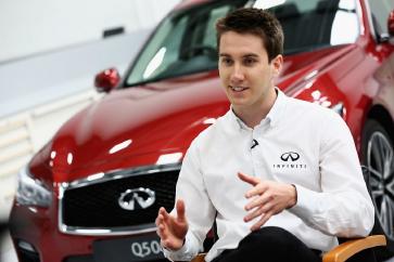 William Priest, ganador de INFINITI Engineering Academy 2014 trabaja como ingeniero de Diseño en INFINITI