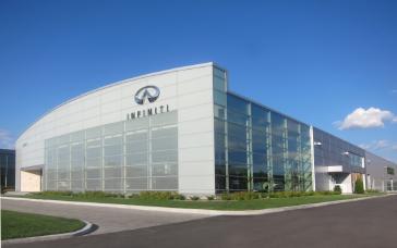 Last night, Allen Childs, President Nissan Canada Inc., Wendy Durward Director of INFINITI Canada, and the Luciani family gathered at an event to celebrate the official grand opening of the largest INFINITI dealership in North America.
