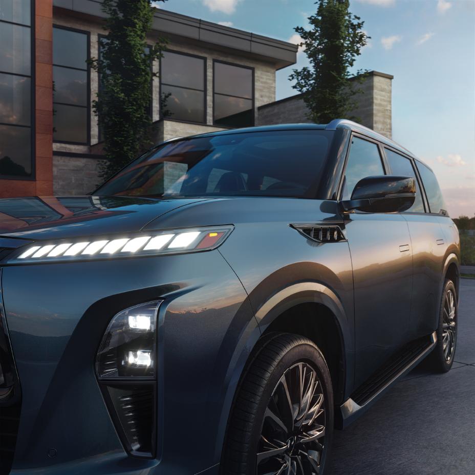 Foto de faros delanteros de INFINITI QX80 Autograph