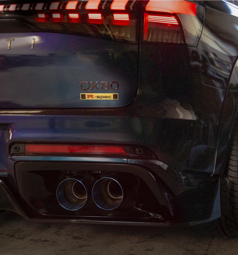 The rear of the SEMA teaser, extra detail is given to the decals.