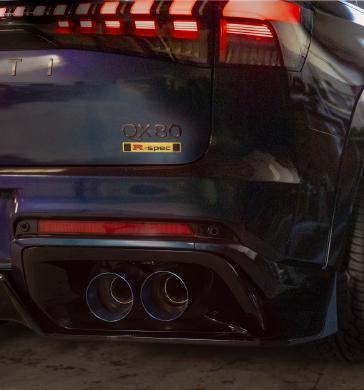The rear of the SEMA teaser, extra detail is given to the decals.