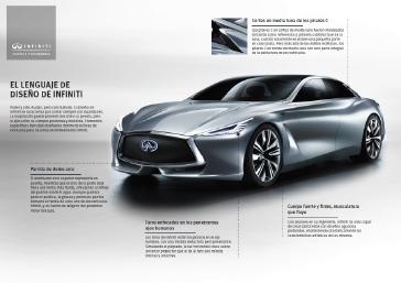 En el contexto del arte y las emblemáticas proporciones, INFINITI le ha dado a sus vehículos un sello propio con algunos aspectos que los hacen inevitablemente reconocibles. 
