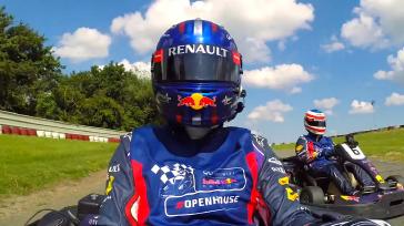 MILTON KEYNES, UK (Jan. 10, 2014) – Ahead of last weekend’s British Grand Prix, a select band of 50 fans joined INFINITI Red Bull Racing at a Milton Keynes Karting Center for the Team's 2014 Open House event.