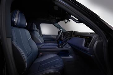 QX80 builds on its stunning Artistry in Motion design with the luxury flagship’s first-ever SPORT grade. Giving QX80 its sleekest, most dynamic appearance to date, the SPORT grade exemplifies INFINITI’s focus on delivering bold style that speaks to the tastes of luxury SUV drivers. Pre-Production unit shown.