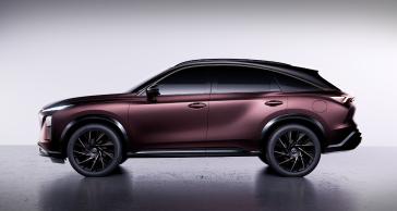 Left profile view of the QX65 Monograph against a white background.