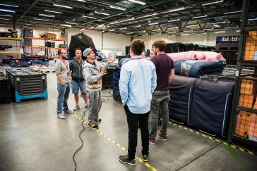 MILTON KEYNES, UK (July 13, 2015) – Red Bull's world champion free runner, Ryan Doyle, defied gravity at INFINITI Red Bull Racing’s F1 factory in Milton Keynes on a recent visit. Sit back and check out how the factory becomes the ultimate free running F1 playground. Ryan's creative free running style and strength, combined with his background in martial arts and a philosophy of not living in fear and making mistakes, take his art to the next level.